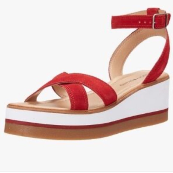 LUCKY BRAND Women's Tarhi Ankle-strap Wedge Platform Sandals 11M - Picture 10 of 10